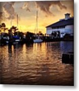 Sunset At Westend #iphone5 Metal Print