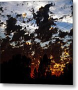 Sunset Clouds Metal Print