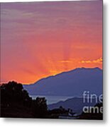 Sunset In Andalucia Metal Print