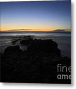 Sunset Kamaole Beach Lll Maui Hawaii Metal Print