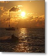 Sunset Over Key West Metal Print