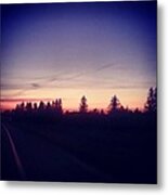 Sunset On M115 Metal Print