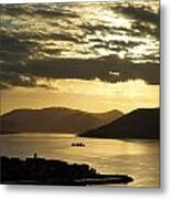 Sunset On The West Metal Print