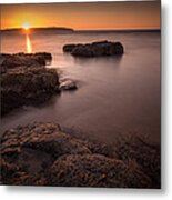 Sunset Over Donegal Metal Print