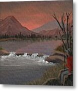 Sunset Serenade Metal Print