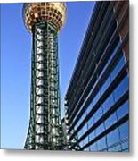 Sunsphere And Conference Center Metal Print