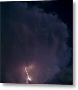 Supercell Moon Metal Print