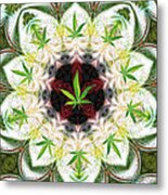 Sweetleaf Mandala Metal Print