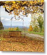 Swing With A View Metal Print