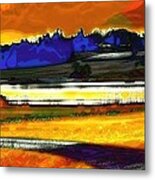 Swiss Countryside - Around The Luetzelsee Metal Print