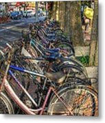 Taiwan Bikes Metal Print