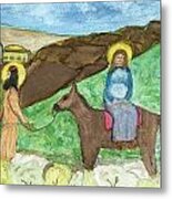 Taking Christ To The World Metal Print