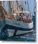 Tall Ship Pogoria Metal Print