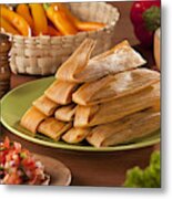 Tamale Metal Print