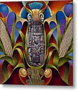 Tapestry Of Gods - Chicomecoatl Metal Print