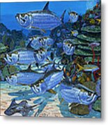 Tarpon Alley In0019 Metal Print