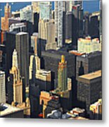 Taste Of Chicago From Above Metal Print