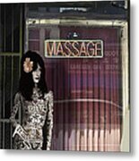 Tattoo And Massage Metal Print