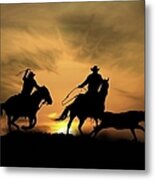 Team Work Metal Print