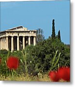 Temple Of Ares Metal Print