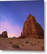 Temple Of The Sun And Moon Metal Print