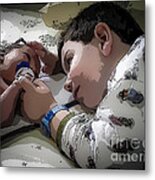 Tender Moments Metal Print