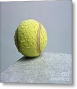 Tennis Ball Metal Print