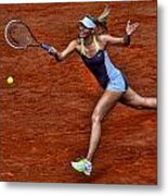 Tennis Star Maria Sharapova Metal Print