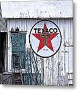 Texaco Times Past Metal Print