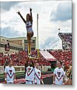 Texas Tech Cheerleaders Metal Print