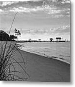 The Beach Metal Print