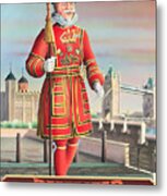 The Beefeater Metal Print