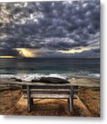 The Bench Metal Print