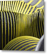 The Big Yellow Tube Five Metal Print