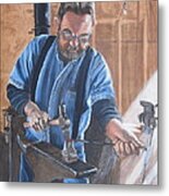 The Blacksmith Metal Print