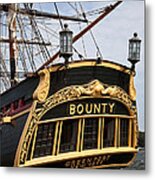 The Bounty Tall Ship Metal Print