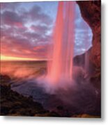 The Burning Falls Metal Print