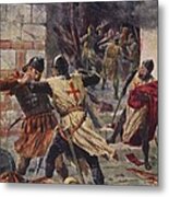The Capture Of Constantinople Metal Print