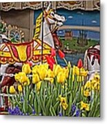 The Carousel Metal Print