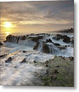 The Cauldron - Victoria Beach Metal Print