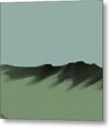 The Cliffs   Number 10 Metal Print