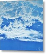 The Clouds We're Pretty Awesome Today Metal Print