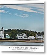 The Coast Of Maine Metal Print