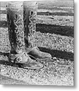 The Cowgirl Metal Print