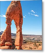 The Delicate Arch Metal Print