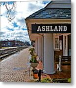 The Depot Metal Print