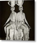The Dolly Sisters Metal Print