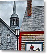 The Dory Shop In Shelburne Nova Scotia Metal Print