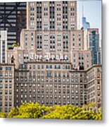 The Drake Hotel In Downtown Chicago Metal Print