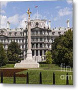 The Eisenhower Executive Office Building Metal Print